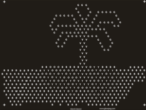 Lite Brite Template Refills Landscapes Theme (10 pack) - GlowPeg