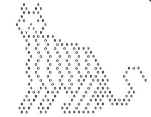 Lite Brite Template Refills Animal Theme (10 pack) - GlowPeg